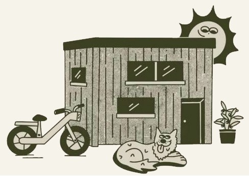 Chalet Petit Bois Carotte